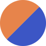 Arancione/Blu