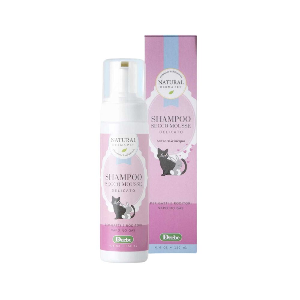 Shampoo secco per gatti
