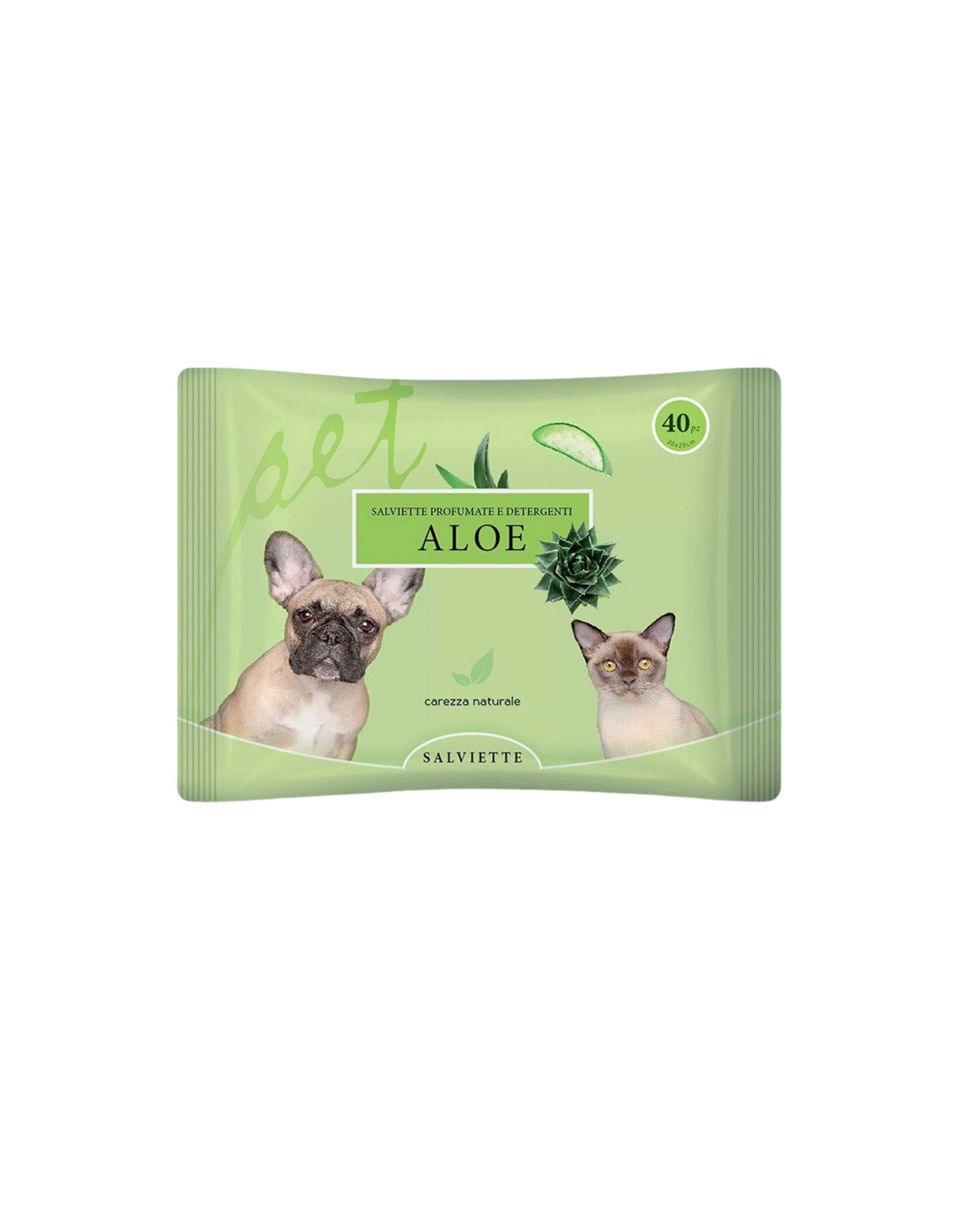 Salviette detergenti profumate