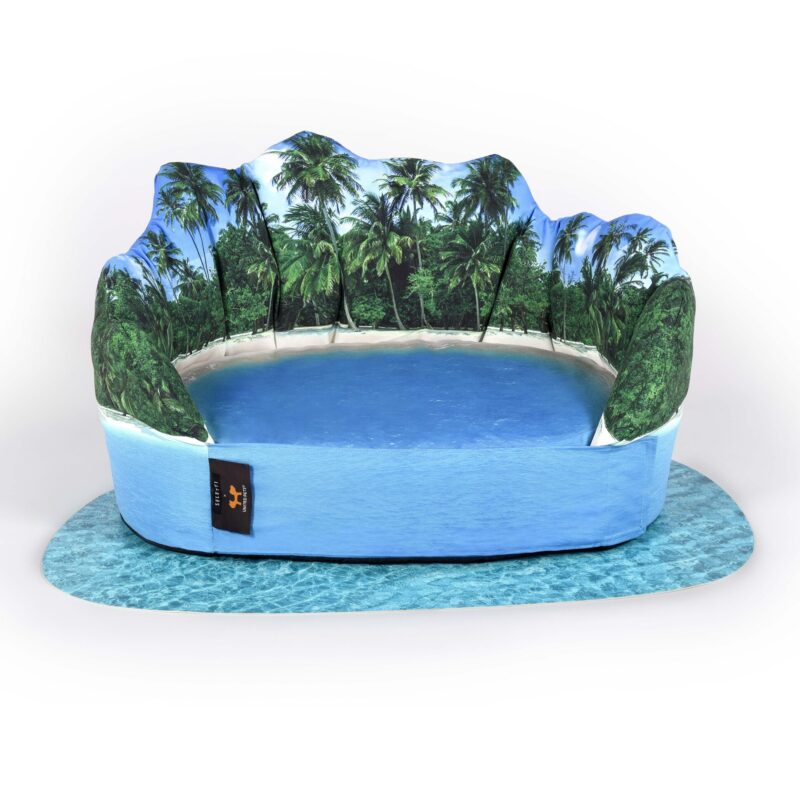 Seletti - Set Morbida Cuccia e tappetino sottocuccia "Maldive"