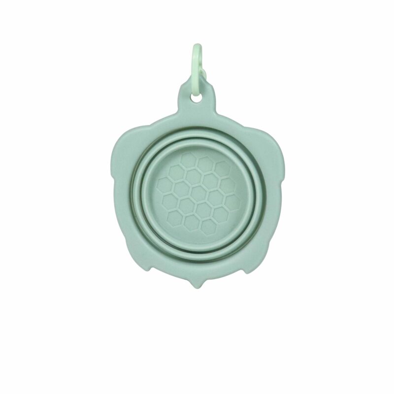 Ciotola da viaggio Turtle in silicone per cani taglia piccola