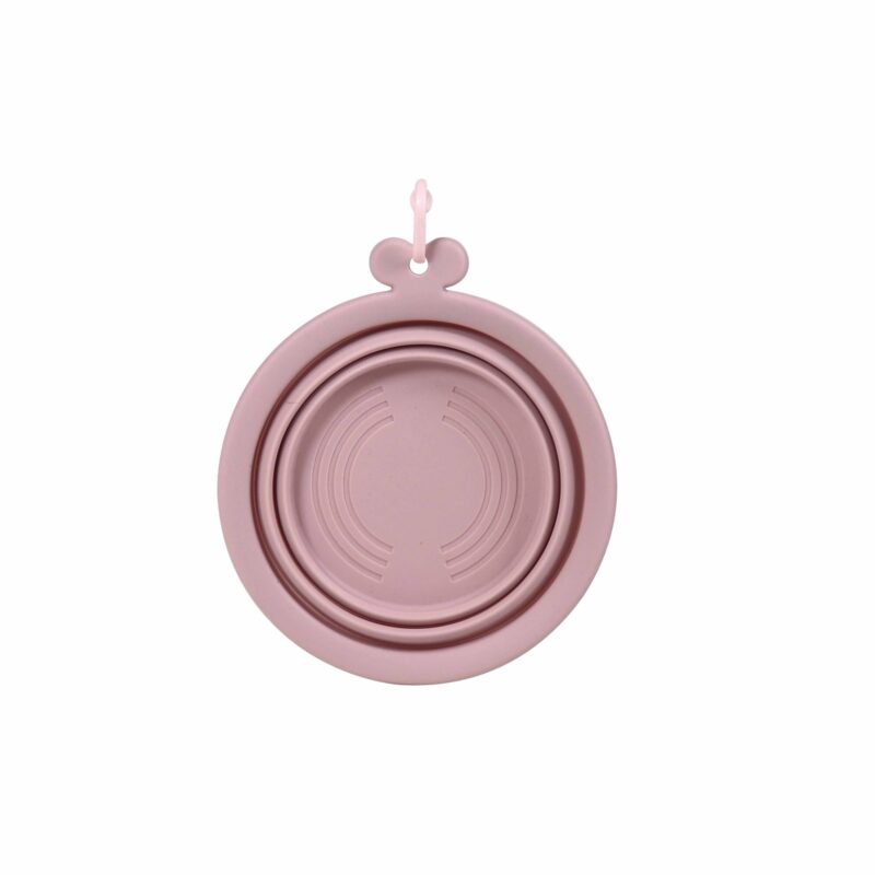 Ciotola da viaggio O-bowl in silicone per cani taglia media