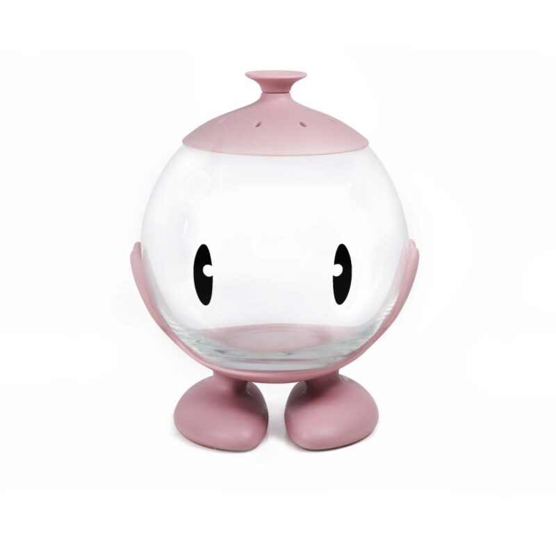 Boccia "Bubble" contenitore multiuso in vetro e polipropilene